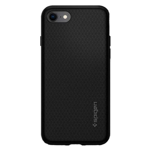 Θήκη Liquid Air για iPhone 7, 8, SE 2020 & SE 2022 | Μαύρο | Black | Spigen