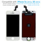 Οθόνη για iPhone 5S, SE, White, Αφής με πλαίσιο