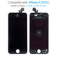 Οθόνη για iPhone 5, Black, Αφής με πλαίσιο