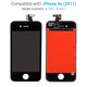 LCD Display Assembly για iPhone 4S | Μαύρο, Black | Aftermarket