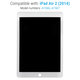 LCD Display με Touch Screen για iPad Air 2 | Λευκό, White | Refurbished