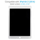Οθόνη με οθόνη αφής για iPad Air 2, Λευκό, White, Refurbished