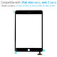 Αφής για iPad Mini, Mini 2, Black