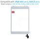 Οθόνη αφής για iPad Mini, Mini 2, Λευκό, White