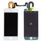 Συγκρότημα οθόνης για iPod Touch, 5th Gen, 6th Gen, 7th Gen, Λευκό, White, Aftermarket