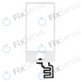 Οθόνη αφής για iPod Nano, 7th Gen, Μαύρο, Black