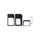 Αντάπτορας SIM 3in1 (NanoSIM, MicroSIM, MiniSIM) + Ανοιχτήρι Υποδοχής SIM