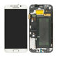 Συγκρότημα οθόνης για Samsung S6 Edge, G925F, GH97-17162B, GH97-17317B, GH97-17334B, White Pearl, Service Pack