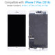 LCD Display Assembly για iPhone 7 Plus | Λευκό, White | Refurbished