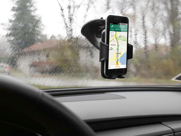 Κάτοχος Αυτοκινήτου Universal FREEWAY με Βεντούζα | Μαύρο | Black | SBS