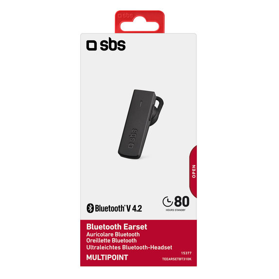 BT310 Ασύρματο Handsfree | Μαύρο | Black | SBS