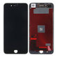 Οθόνη για iPhone 8 Plus, Black, Αφής με πλαίσιο, Refurbished
