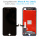 LCD Display Assembly για iPhone 8 Plus | Μαύρο, Black | Aftermarket