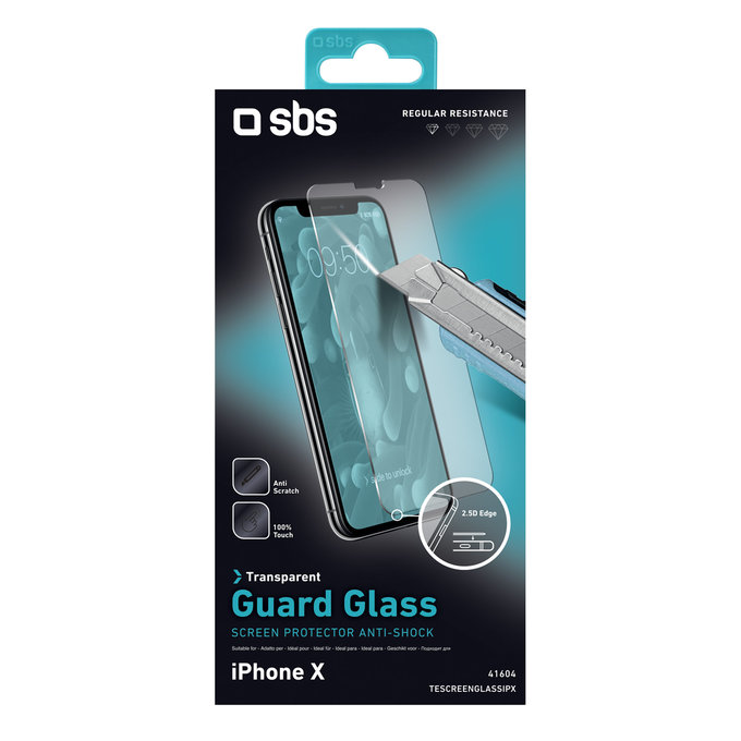 Θήκη Tempered Glass για iPhone X, XS & 11 Pro & 11 Pro | Transparent | SBS