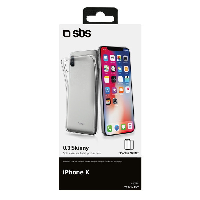 Θήκη Skinny για iPhone X, XS & 11 Pro | Transparent | SBS