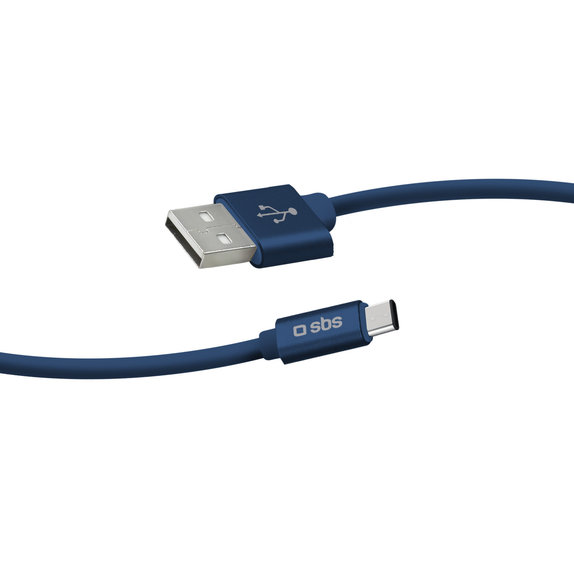 Καλώδιο USB-C / USB (1m), Μπλε, Blue, SBS