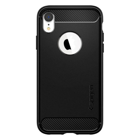 Θήκη Rugged Armor για iPhone XR | Μαύρο | Black | Spigen