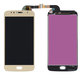 Οθόνη με οθόνη αφής για Motorola Moto G5S, XT1794, Gold, Aftermarket