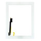 Οθόνη αφής με Home Button για iPad 3, iPad 4, Λευκό, White