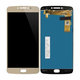 Οθόνη με οθόνη αφής για Motorola Moto E4 Plus, XT1771, Gold, Aftermarket