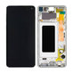 Συγκρότημα οθόνης για Samsung S10, G973F, GH82-18850B, GH82-18835B, Prism White, Service Pack
