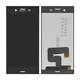 Οθόνη με οθόνη αφής για Sony Xperia XZ1, G8341, Μαύρο, Black, Aftermarket