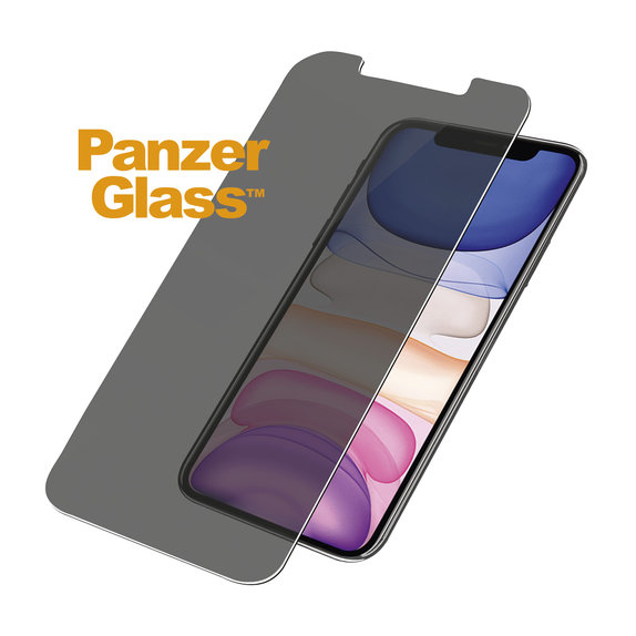 Σκληρυμένο γυαλί για iPhone XR, 11, Privacy Standard Fit, Transparent, PanzerGlass