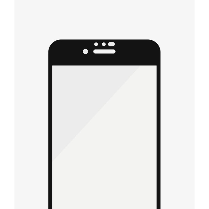 Θήκη Tempered Glass Case Friendly AB για iPhone 6, 6s, 7, 8, SE 2020 & SE 2022 | Μαύρο | Black | PanzerGlass