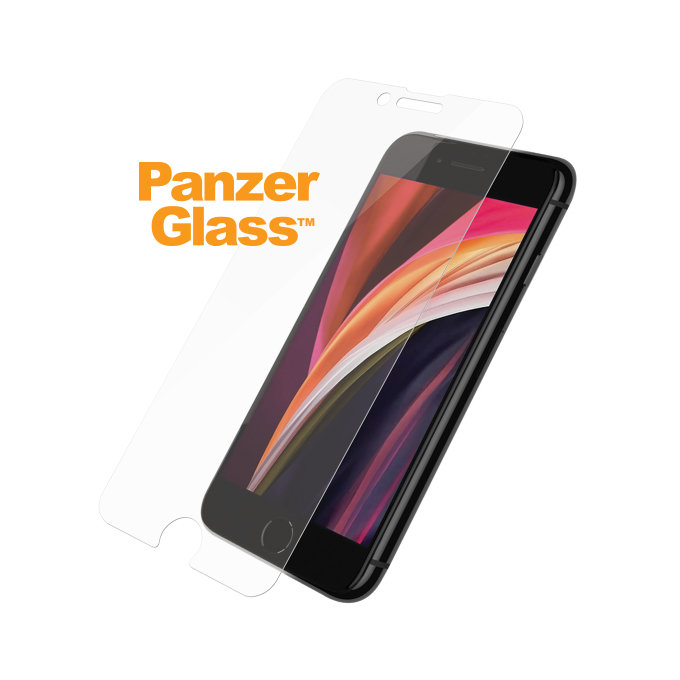 Θήκη Tempered Glass Standard Fit για iPhone SE 2020, 8, 7, 6s, 6 | Transparent | PanzerGlass
