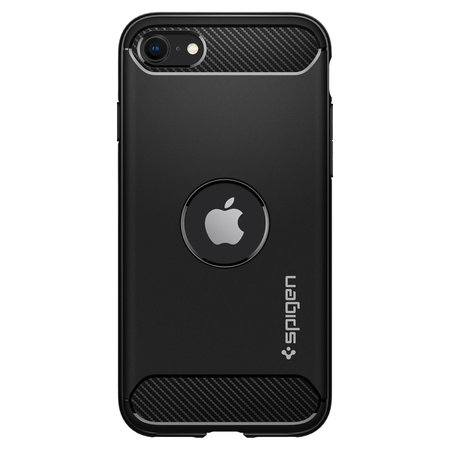 Θήκη Rugged Armor για iPhone SE 2020 & SE 2022 | Μαύρο | Black | Spigen