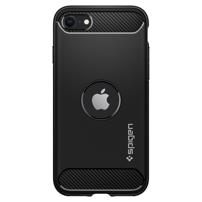 Θήκη Rugged Armor για iPhone SE 2020 & SE 2022 | Μαύρο | Black | Spigen