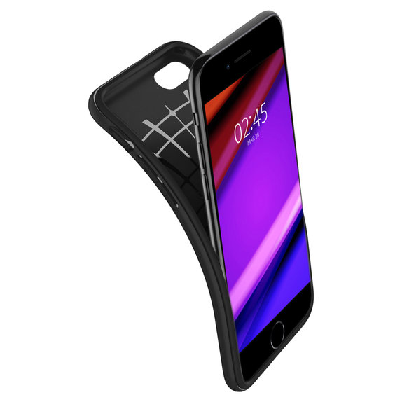 Θήκη Rugged Armor για iPhone SE 2020 & SE 2022 | Μαύρο | Black | Spigen