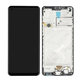 Συγκρότημα οθόνης για Samsung A21s, A217F, GH82-22988A, GH82-23137A, GH82-24641A, GH82-24642A, GH82-23089A, Black, Service Pack