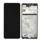 Συγκρότημα οθόνης για Samsung M51, M515F, GH82-23568A, GH82-24168A, GH82-24166A, Celestial Black, Service Pack