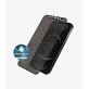 Σκληρυμένο γυαλί για iPhone 12, 12 Pro, Privacy Case Friendly AB, Μαύρο, Black, PanzerGlass