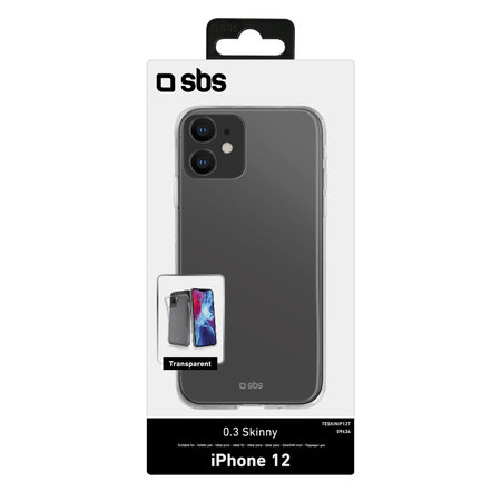 Θήκη Skinny για iPhone 12 mini | Transparent | SBS
