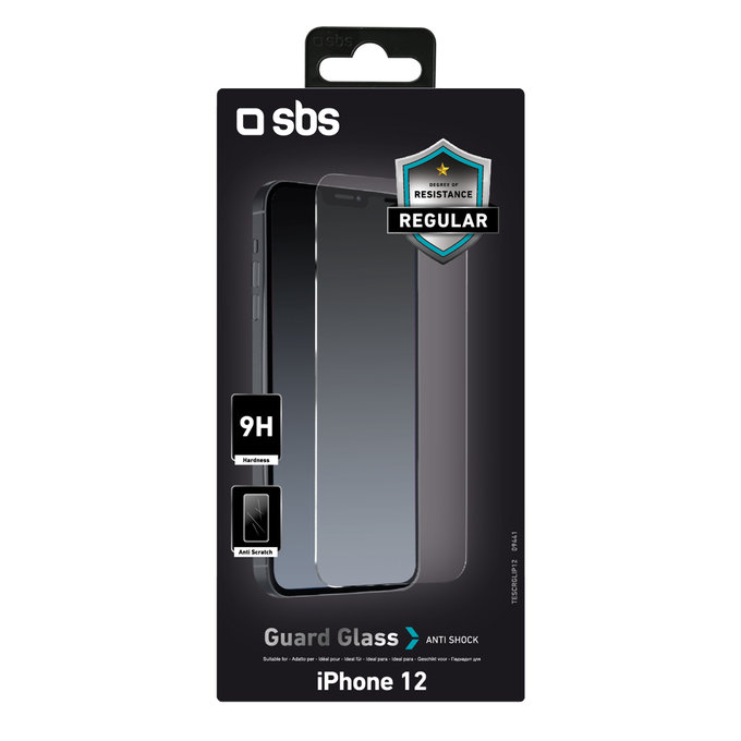 Θήκη Tempered Glass για iPhone 12 mini | Transparent | SBS