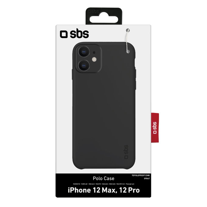 Θήκη Polo One για iPhone 12 & 12 Pro | Μαύρο | Black | SBS