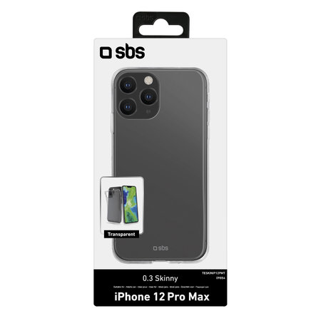 Θήκη Skinny για iPhone 12 Pro Max | Transparent | SBS
