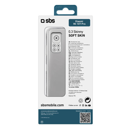 Θήκη Skinny για Xiaomi Mi 10T Pro | Transparent | SBS