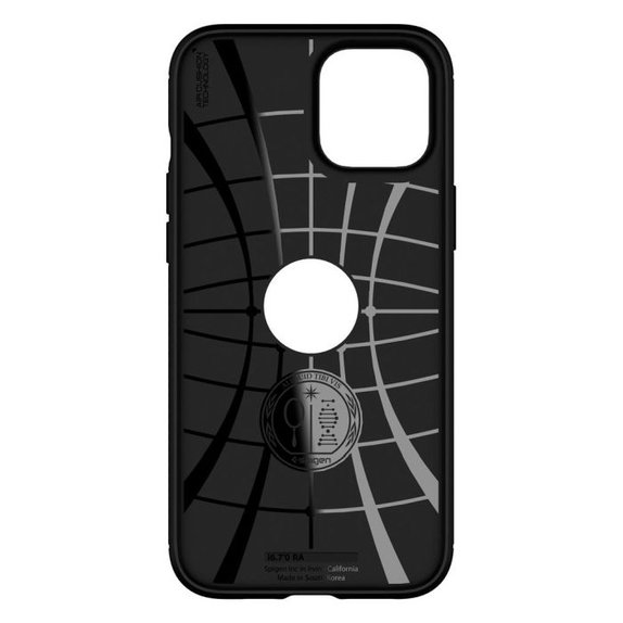Θήκη Rugged Armor για iPhone 12 & 12 Pro | Μαύρο | Black | Spigen