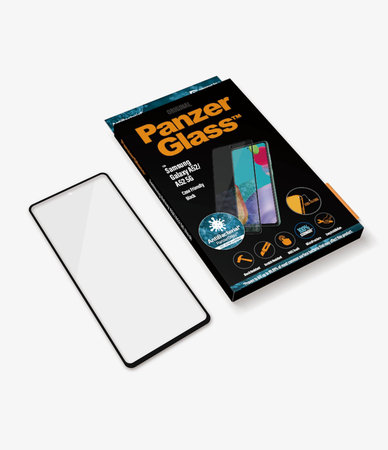 Θήκη Tempered Glass Case Friendly AB για Samsung A52, A52 5G, A52s & A53 5G | Μαύρο | Black | PanzerGlass