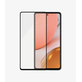 Σκληρυμένο γυαλί για Samsung A72, Case Friendly AB, Μαύρο, Black, PanzerGlass