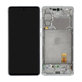 Συγκρότημα οθόνης για Samsung S20 FE 5G, G781B, GH82-24214B, GH82-24215B, GH82-24215B, GH82-31320B, Cloud White, Service Pack