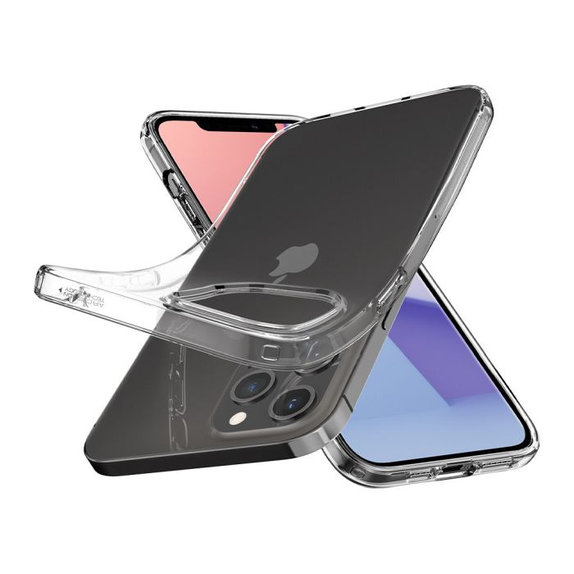 Θήκη Liquid Crystal για iPhone 12 & 12 Pro | Transparent | Crystal Clear | Spigen
