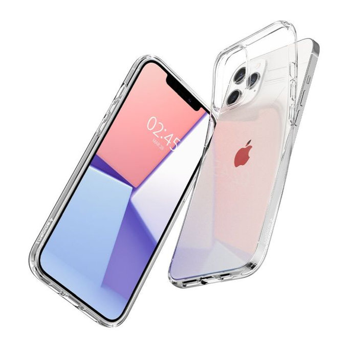 Θήκη Liquid Crystal για iPhone 12 & 12 Pro | Transparent | Crystal Clear | Spigen