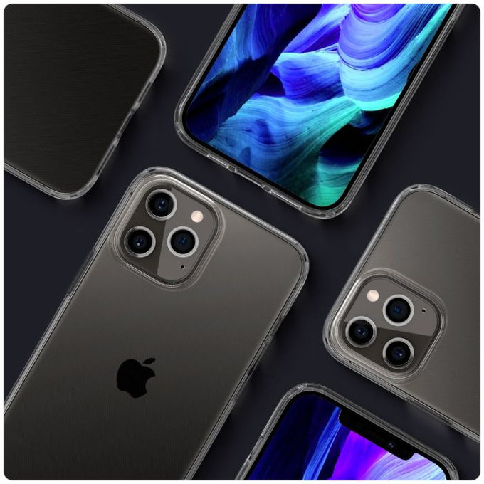 Θήκη Liquid Crystal για iPhone 12 & 12 Pro | Transparent | Crystal Clear | Spigen