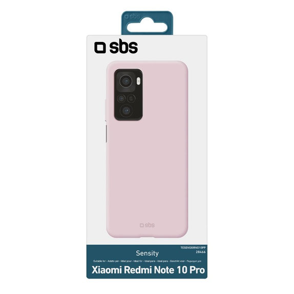 Θήκη Sensity για Xiaomi Redmi Note 10 Pro | Ροζ | Pink | SBS