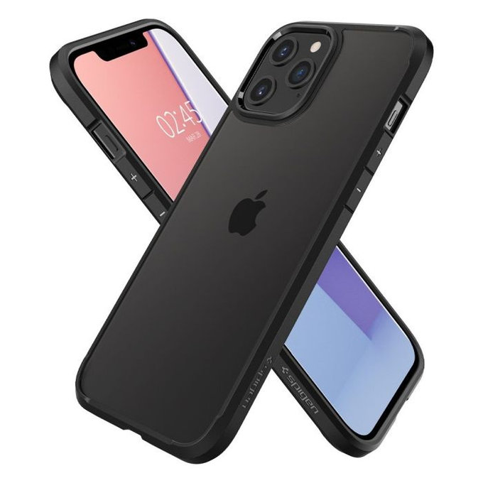 Θήκη Ultra Hybrid για iPhone 12 & 12 Pro | Μαύρο | Black | Spigen