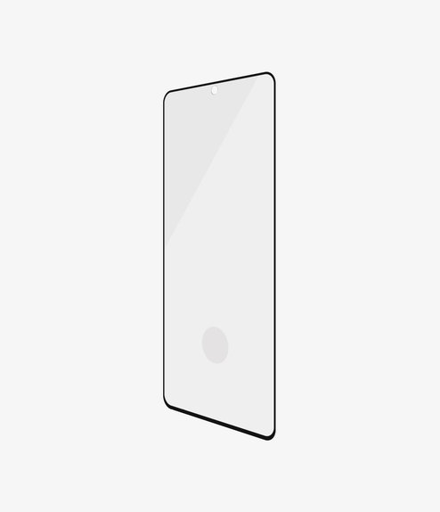 Σκληρυμένο γυαλί για Samsung S21+, Fingerprint komp., Case Friendly AB, Μαύρο, Black, PanzerGlass